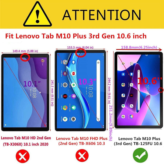 Tablet Silicon Case For Lenovo Tab M10 Plus 10.6 3rd