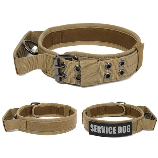 Tactical Dog Training Collar Reflective Pet And Leash