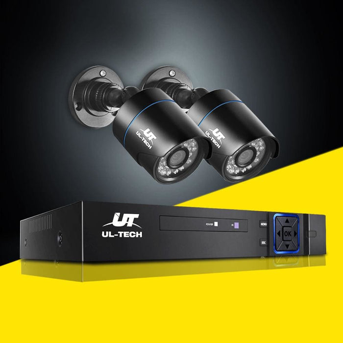 Ul Tech 1080p 4 Channel Cctv Security Camera