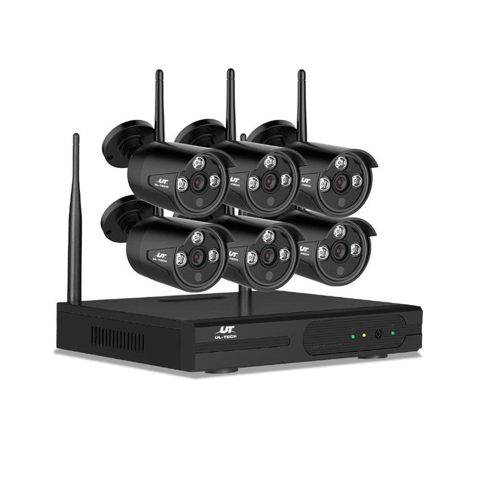 Ul-tech 8 Channel 1080p Full Hd Wireless Nvr Security Camera