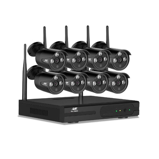 Ul-tech 8 Channel 1080p Wi-fi Nvr Security Camera