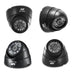 Ul-tech Cctv 8 Dome Cameras Home Security System 8ch Dvr