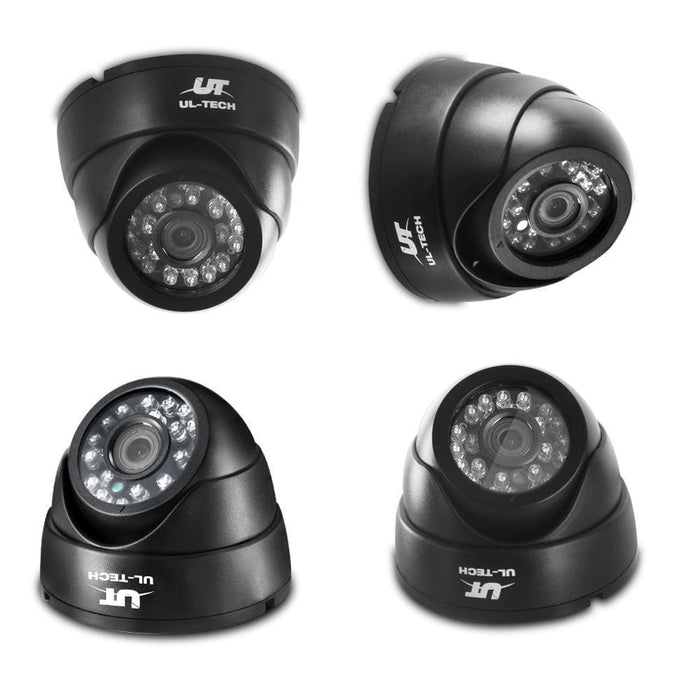 Ul-tech Cctv Camera Home Security System 8ch Dvr 1080p Ip 8