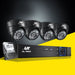 Ul-tech Cctv Camera Security System Home 8ch Dvr 1080p 4