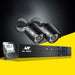 Ul-tech Cctv Security System 2tb 4ch Dvr 1080p 2 Camera Sets