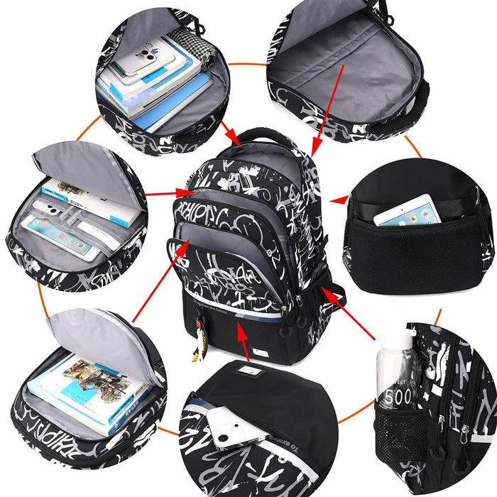 Teen Boys Casual Travel Backpack