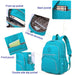 Teen Girls Laptop Backpack For School And Travel 27x13x37cm