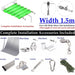 Telescopic Wave Net Installation Parts Kits Sun Shade Sail