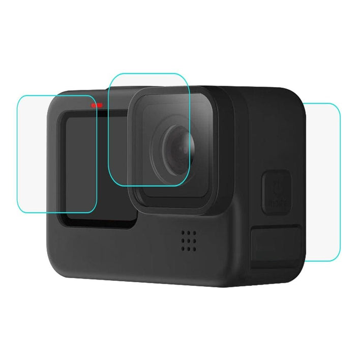 Tempe Glass Film For Gopro Hero12/11/10/9 Lens Lcd Display