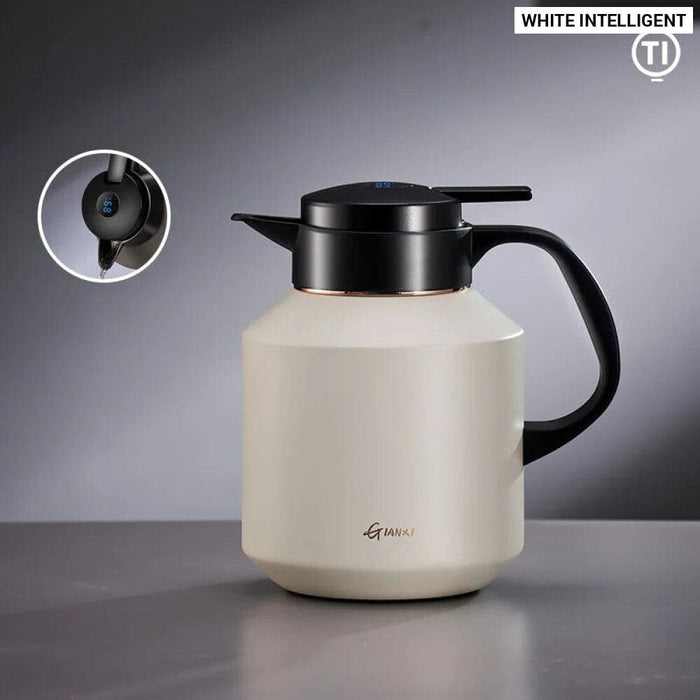 Temperature Display Insulation Pot For Tea And Coffee