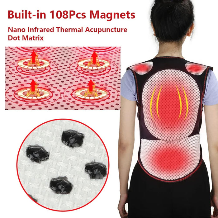 Therapeutic Self Heating Waist Support Belt