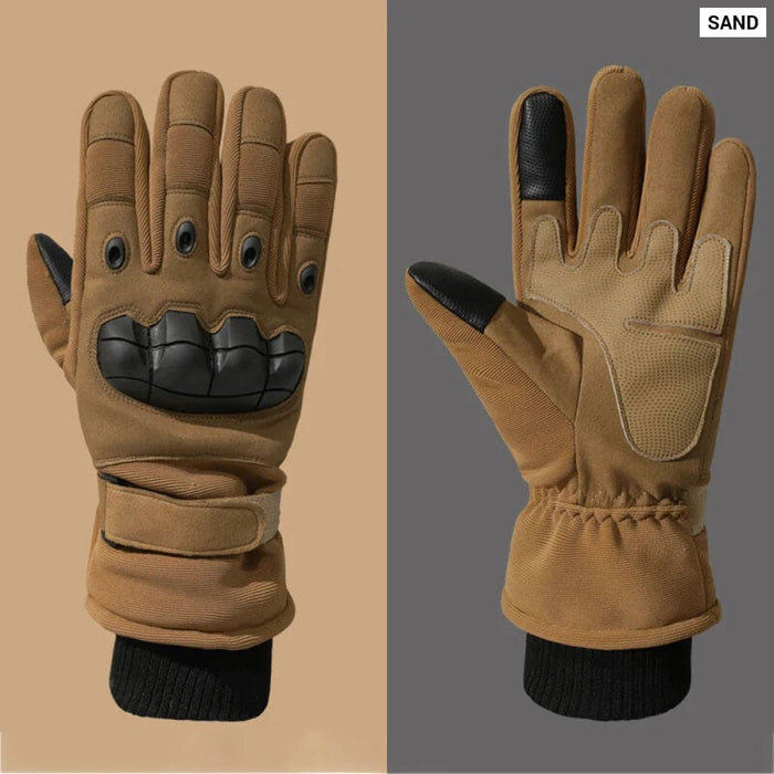 Thermal Touch Screen Tactical Gloves For Winter Sports