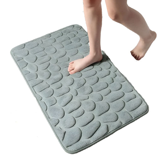 Thick Coral Fleece Memory Foam Floor Mat