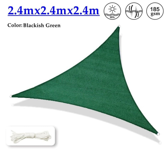 Thicken Densified Hdpe Anti-uv Sunshade Sail Garden Shelter