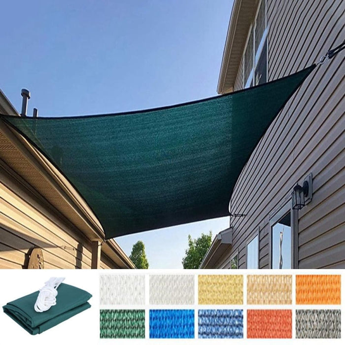 Thicken Densified Hdpe Anti-uv Sunshade Sail Garden Shelter