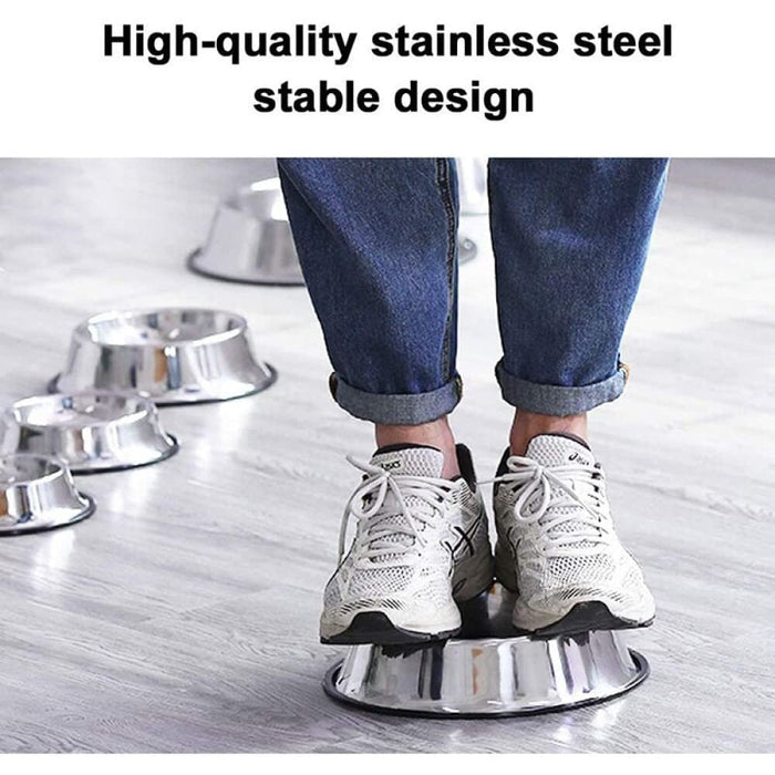 Thickened Stainless Steel Ultra - durable Water Food Pet