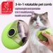 Three-in-one Rotating Pet Comb Dog Cat Brush Dematting