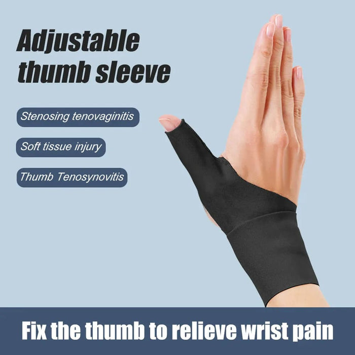 1pc Thumb Wrist Compression Sleeve Splint For Sprained