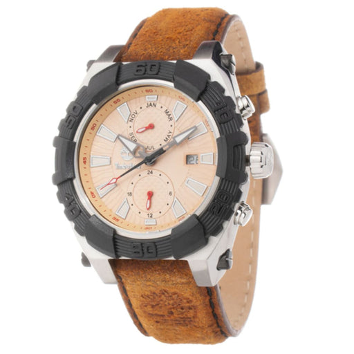 Timberland Tbl13331jstb-07m Men’s Quartz Watch Brown 45 Mm