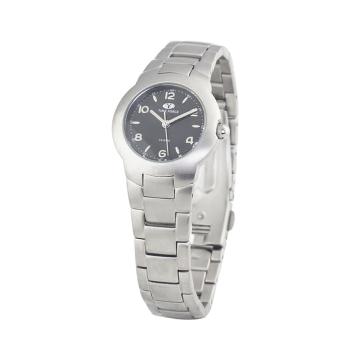 Time Force Tf2287l-01m Ladies Quartz Watch Black 27mm