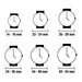 Time Force Tf2588l-02 Ladies Quartz Watch White 28mm