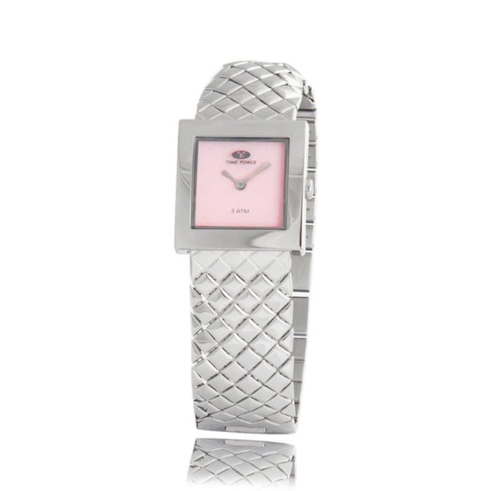 Time Force Tf2649l-04m-1 Ladies Quartz Watch Pink 25mm