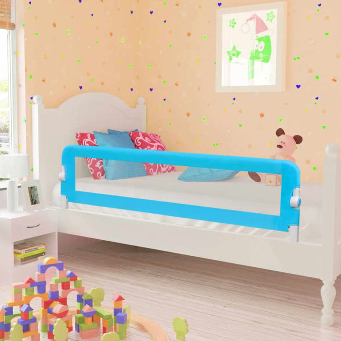 Toddler Safety Bed Rail 150 x 42 Cm Blue Oboba