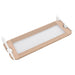 Toddler Safety Bed Rail Taupe 102x42 Cm Polyester Obola