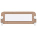 Toddler Safety Bed Rail Taupe 102x42 Cm Polyester Obola