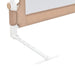 Toddler Safety Bed Rail Taupe 150x42 Cm Polyester Obolp