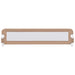 Toddler Safety Bed Rail Taupe 180x42 Cm Polyester Oboip