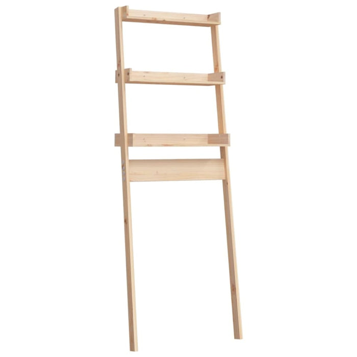 Toilet Rack 63.5x32x179 Cm Solid Wood Pine Nxalpt