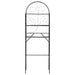 Toilet Rack Black 60x33x174 Cm Xalixx