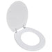 Wc Toilet Seat Mdf Lid Simple Design White Oabnbo