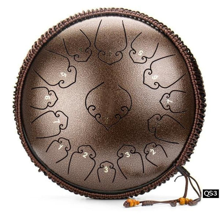 Tongue Drum 14 Inch 15 Notes Handpan Tank Chakra