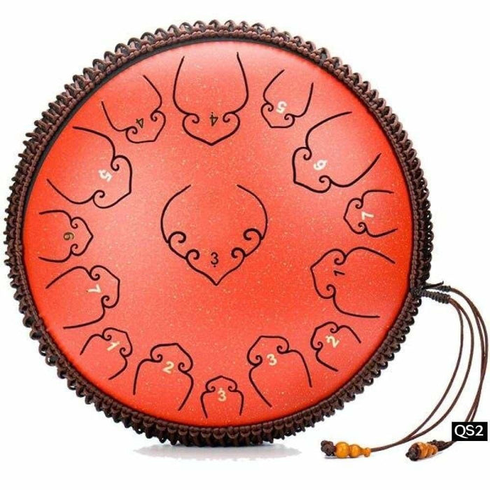 Tongue Drum 14 Inch 15 Notes Handpan Tank Chakra