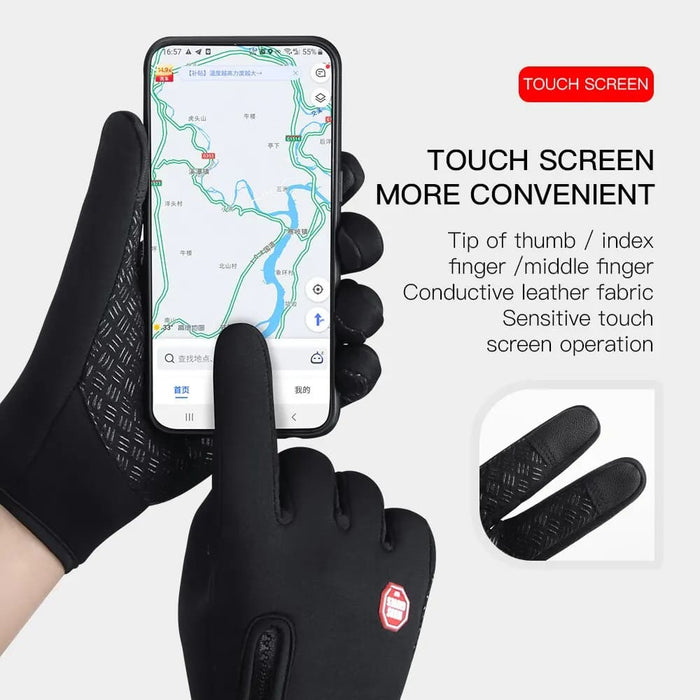 Touchscreen Winter Fleece Gloves For Men And Women Warm