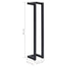 Towel Rack Black 12.5x12.5x60 Cm Iron Txpkok