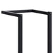 Towel Rack Black 25x20x95 Cm Iron Txpkon