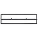 Towel Rack Black 95x25x22 Cm Iron Ttloxx