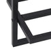 Towel Rack Black 95x25x22 Cm Iron Ttloxx