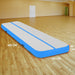 4m x 1m Air Track Inflatable Gymnastics Tumbling Mat - Blue