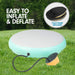 1m Air Track Spot Round Inflatable Gymnastics Tumbling Mat