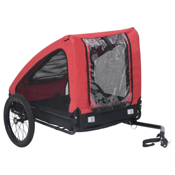 Pet Trailer Red And Black Kxpka