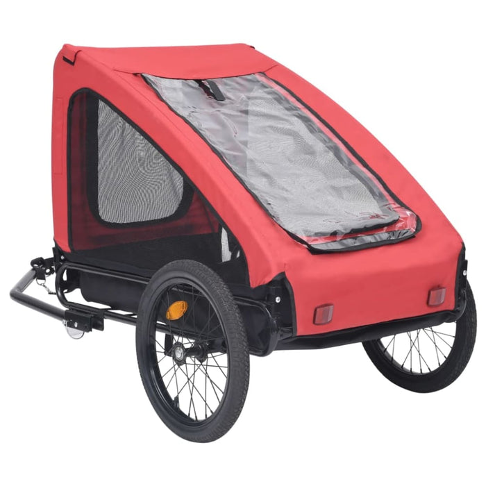 Pet Trailer Red And Black Kxpka