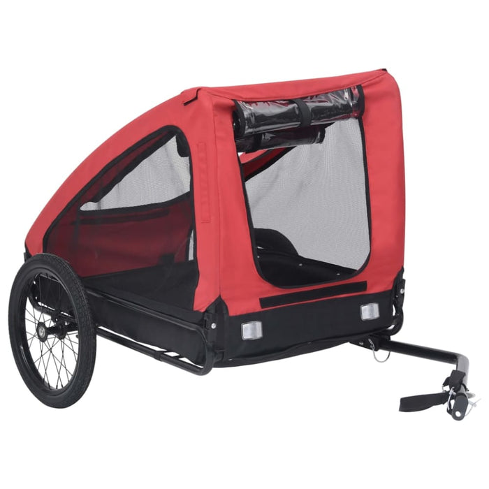 Pet Trailer Red And Black Kxpka