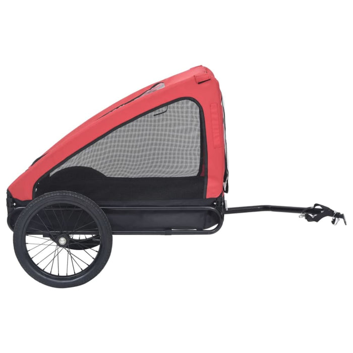 Pet Trailer Red And Black Kxpka