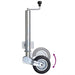 Trailer Jack Wheel 60 Mm With 2 Support Tubes And Split