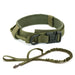 Dog Training Collar Adjustable Tactical And Leash Set