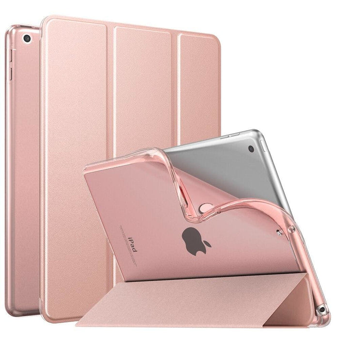 Translucent Frosted Back Cover With Stand For Ipad 10.2 2019